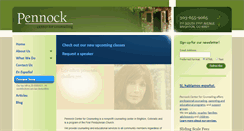 Desktop Screenshot of pennockcounseling.org