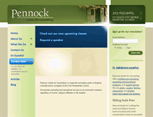 Tablet Screenshot of pennockcounseling.org